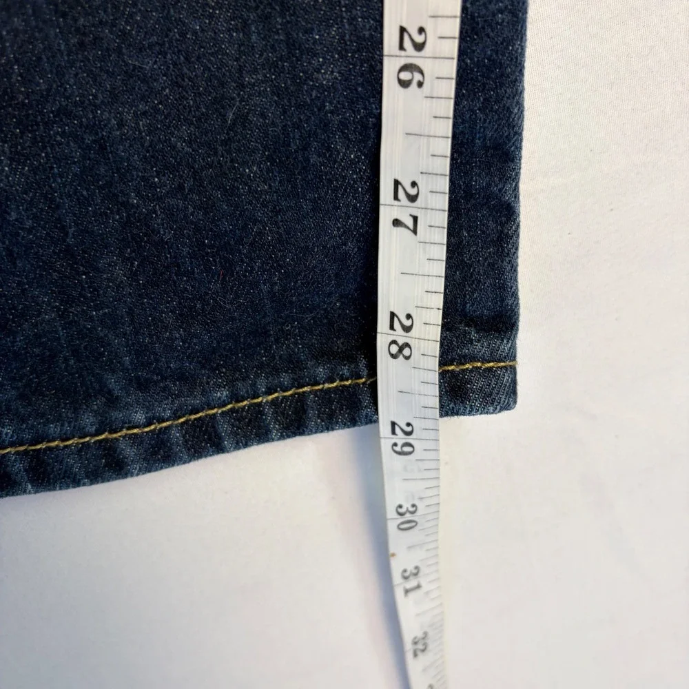 Abercrombie & Fitch Classic Straight Jeans Mens 32x30 Blue Button Fly Denim‎ Y2K